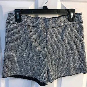 Akira Chicago Black Label silver shorts